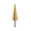 Step drill 3-piece set, pagoda drill 3-piece set, hole opening and drilling drill, multi-functional step drill 3-piece set, high-speed steel in stock Specification image